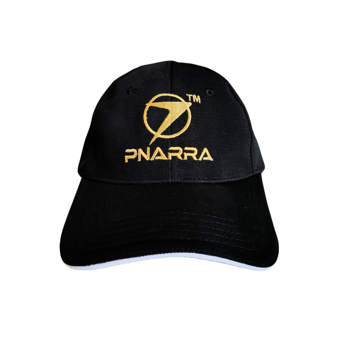PNARRA Black Cap – Ideal for Running, Training & Casual Wear