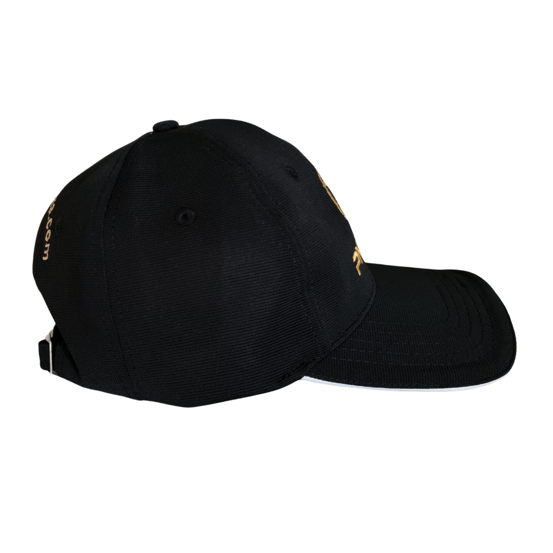 PNARRA Black Cap – Ideal for Running, Training & Casual Wear