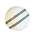 PNARRA white four-piece cricket ball: A top-tier leather ball perfect for mastering both swing and spin in competitive cricket.