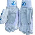 PNARRA Batting Gloves – White-Blue | Designed for Top Performance