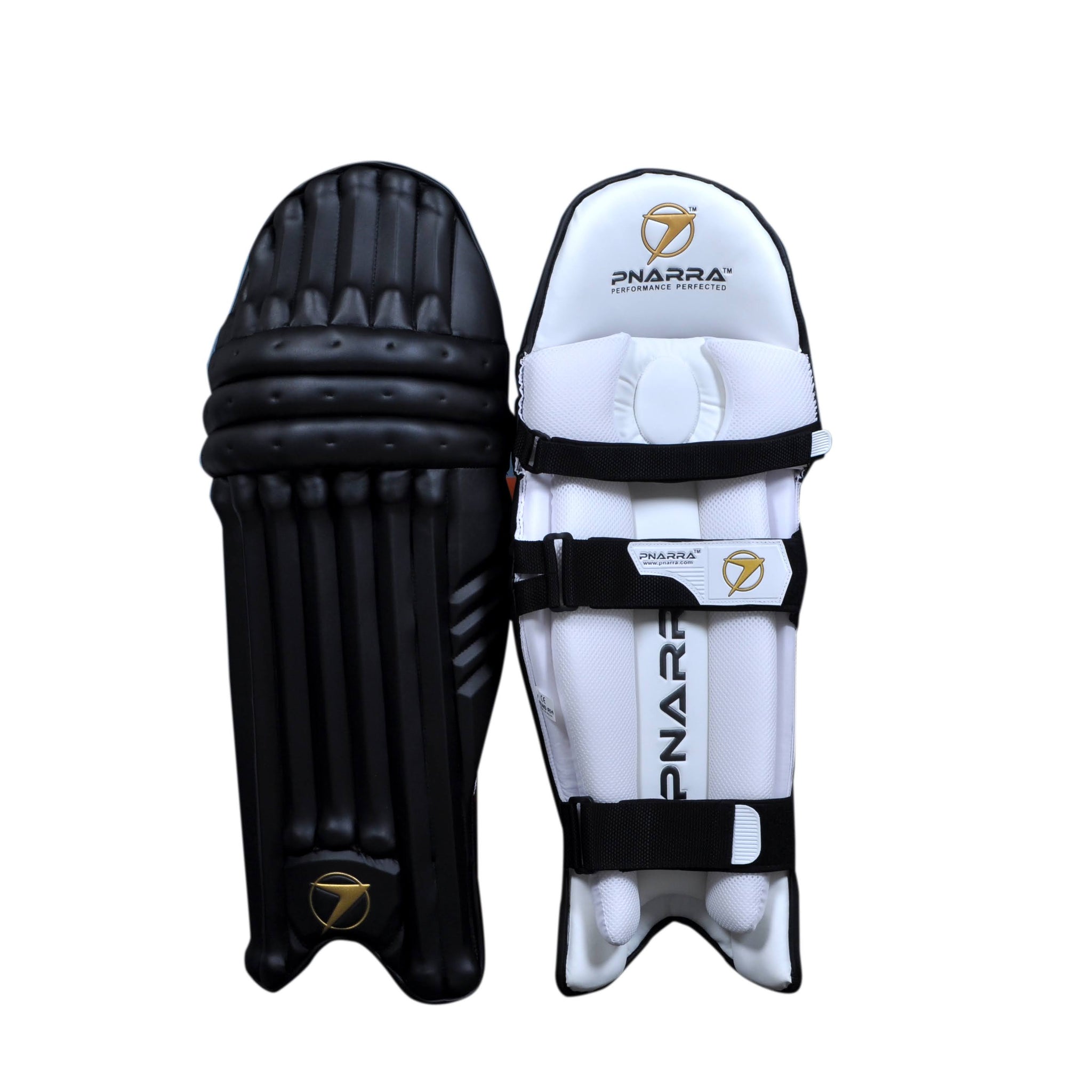 PNARRA Black Batting Guard | Top-Level Cricket Protection