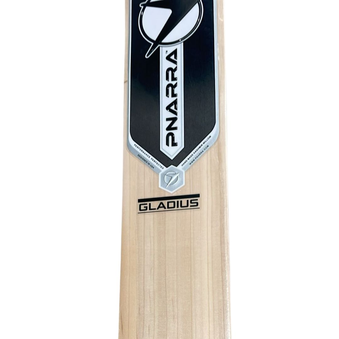 PNARRA Grade 1 Kashmir Willow Cricket Bat , Leather tested , Gladius edition