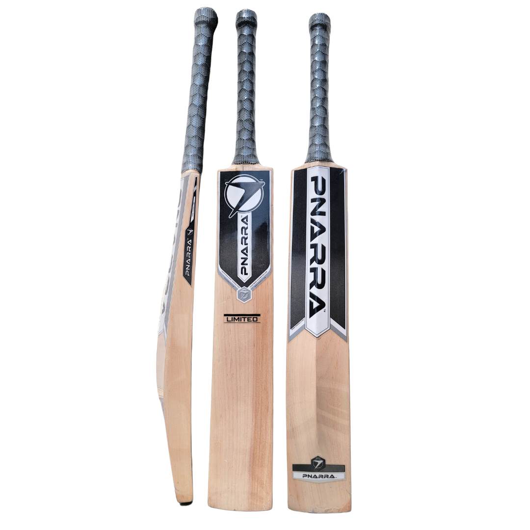 PNARRA Limited Edition Kashmir Willow Bat showing massive concave edges