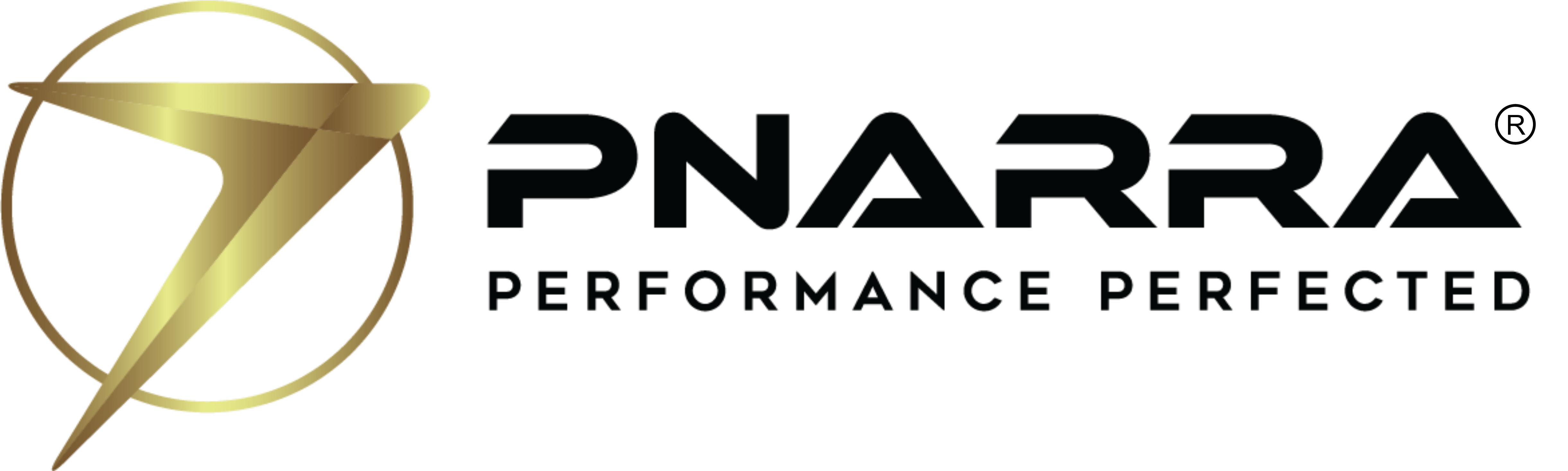 PNARRA logo with gold and black design on a white background