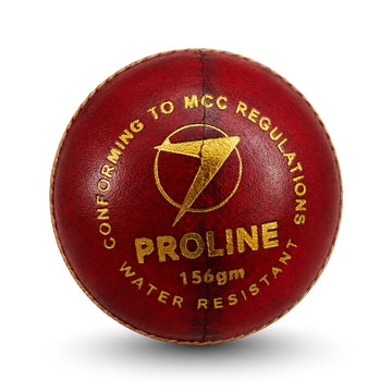 PNARRA PROLINE Red Cricket Leather Ball