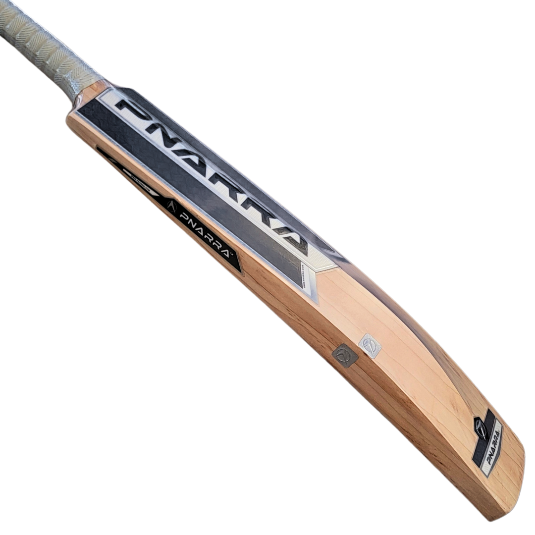 PNARRA Performance Edition English Willow Bat highlighting hard-pressed construction