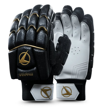 Black Cricket Batting Gloves - PNARRA 