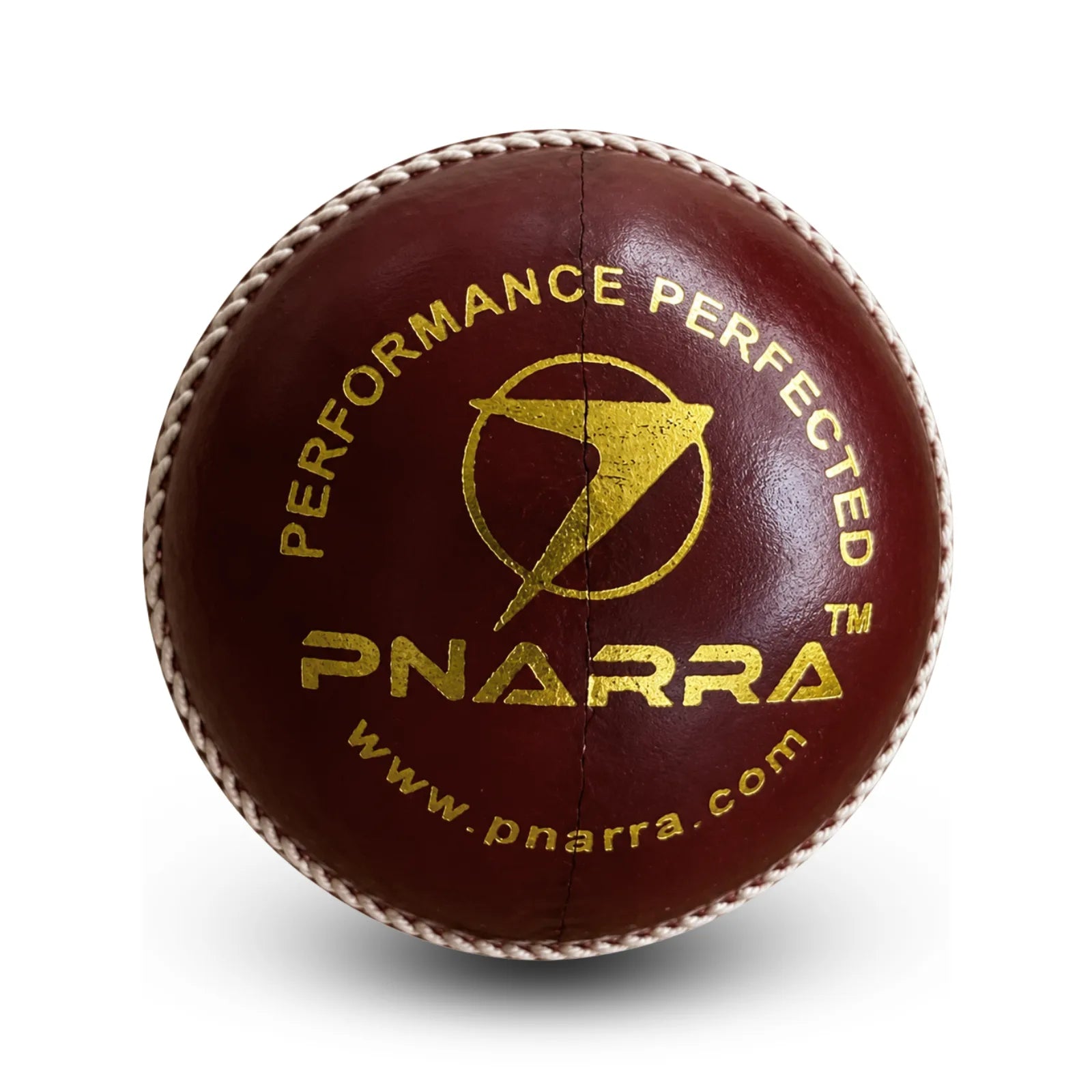 VINTAGE PRO Hand-Stitched Cricket Leather Ball | PNARRA
