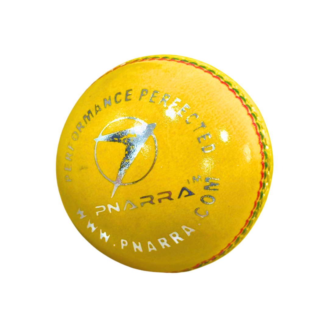 High-Quality PNARRA Gold Elite Cricket Ball for Indoor Matches