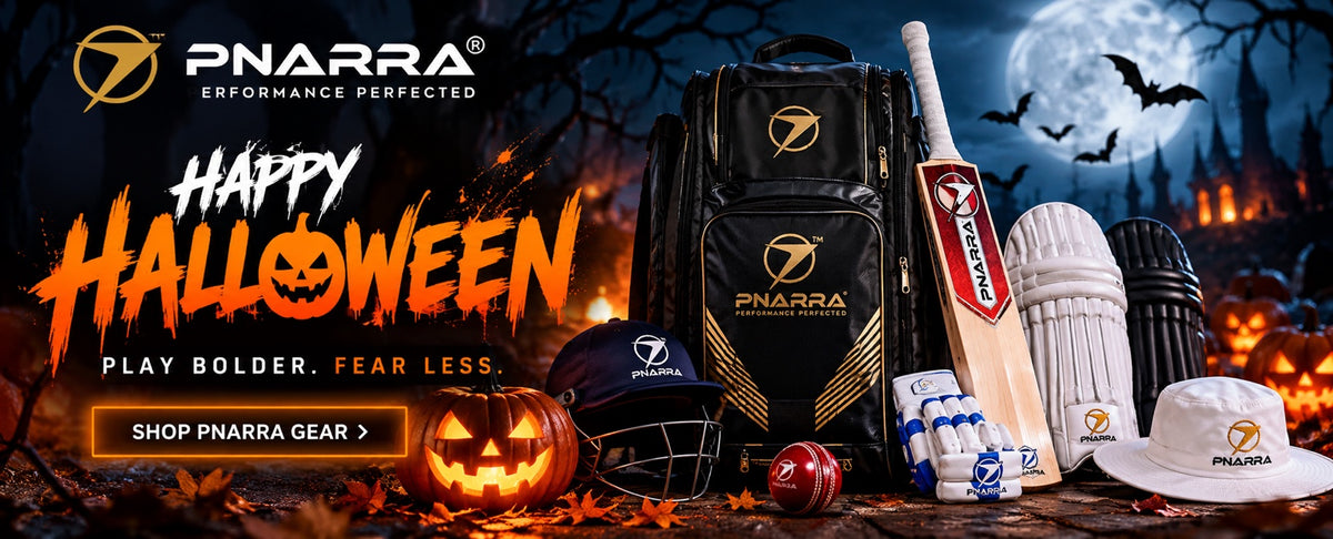 PNARRA Happy Halloween cricket gear banner